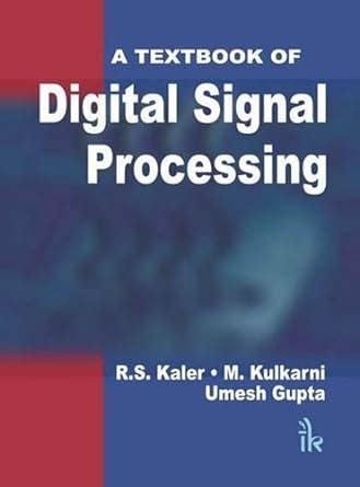 Buy A Textbook Of Digital Signal Processing Book Online At Low Prices