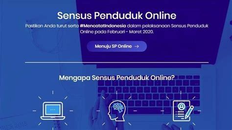 CATAT 6 Hal Penting Untuk Isi Data Sensus Penduduk Online 2020 Login