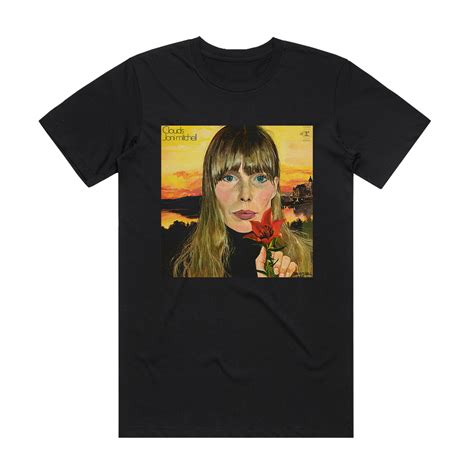 Joni Mitchell Clouds Album Cover T-Shirt Black – ALBUM COVER T-SHIRTS