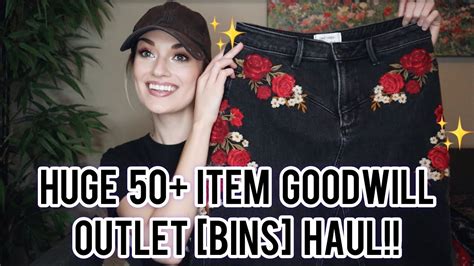 Huge 50 Item Goodwill Outlet Bins Thrift Haul Amazing Finds To Resell On Poshmark For A