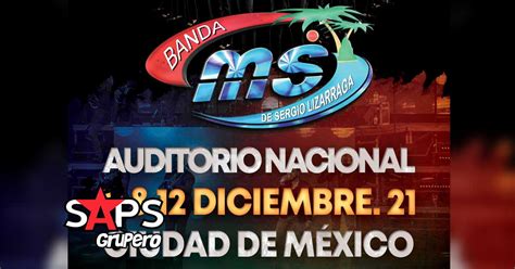 Banda MS al Auditorio Nacional este año 11 y 12 de diciembre