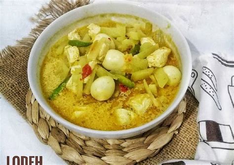 Resep Lodeh Labu Siam Telur Puyuh Oleh Farida Sulthan Ig