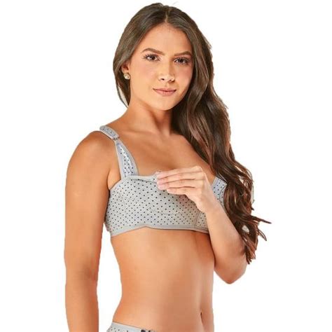 Sutiã De Amamentação Sem Bojo Gestante Lingerie Para Grávida Alças Largas Vi Lingerie