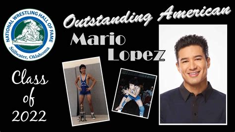 National Wrestling Hall of Fame Announces Mario Lopez As 2022 Outstanding American