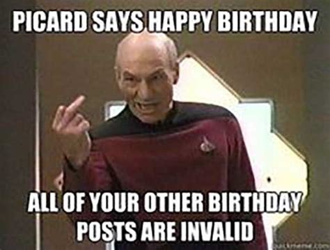 20 Best Star Trek Birthday Meme - Justmeme