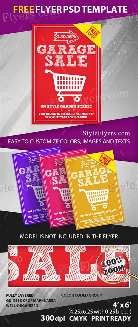 Garage Sale Flyer Template