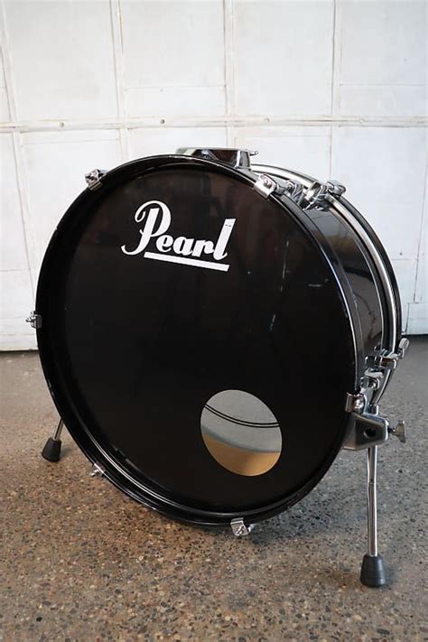 Pearl 8x20 Rhythm Traveler Bass Drum Black Reverb