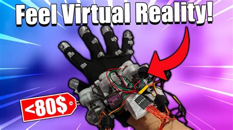 Making 70 DIY Haptic Gloves That Let You Feel Virtual Reality YouTube