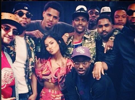 Jhene Aiko, J Cole, Big Sean and more got together at Joe Louis Arena’s ...