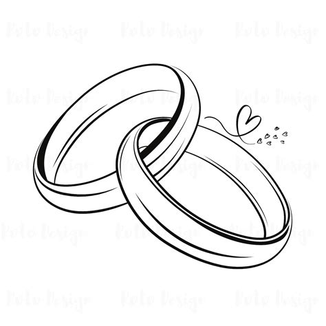 Marriage Ring Png Ring Png Wedding Png Clipart Silhouette Cricut