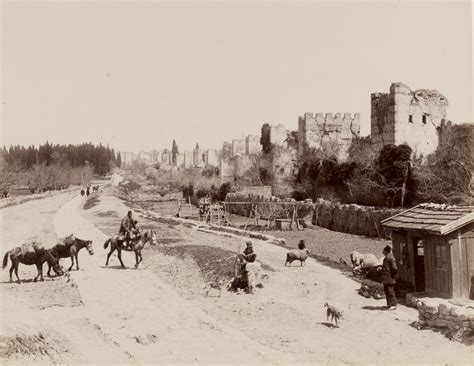 Руины стен Константинополя на старых фото: maximus101 — LiveJournal