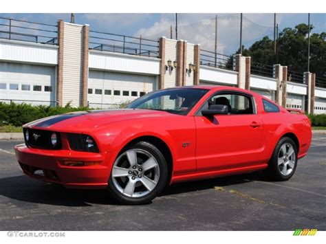 2006 Torch Red Ford Mustang Gt Premium Coupe 53981770 Car Color Galleries