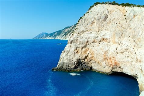 Premium Photo Beautiful Summer Coastline View Near Porto Katsiki