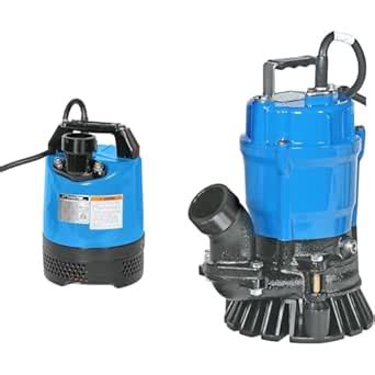 Tsurumi 2 Submersible Dewatering Trash Pump Bundle LB 480 2 3HP