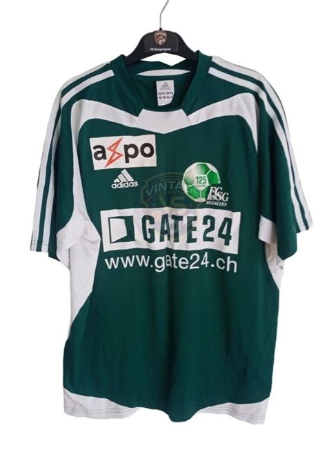 St. Gallen Home football shirt 2004 - 2005. Sponsored by Gate 24