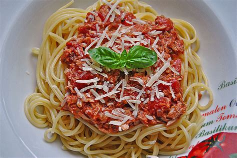 Spaghetti mit Thunfisch von Fischgräte Chefkoch de