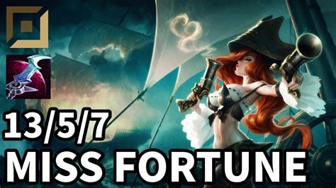 Miss Fortune Adc Vs Zeri Ranked Grandmaster Patch Kr Youtube