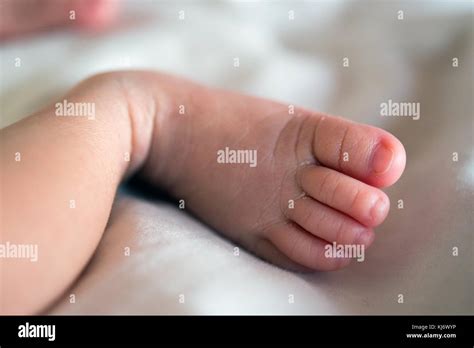 Photo Of New Born Baby Feet Stock Photo Alamy