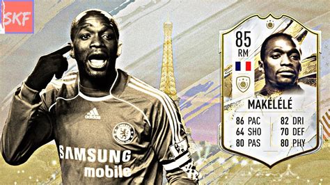 FIFA 23 85 ICON Claude Makélélé Player Review YouTube