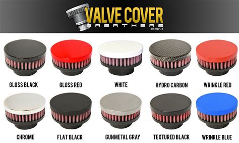 Valve Cover Breather Push In Holley Sniper 12 Pcv Port Flat Black Ebay