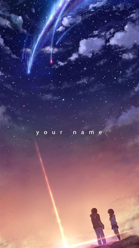 Your Name Anime Stars Hd Phone Wallpaper Peakpx