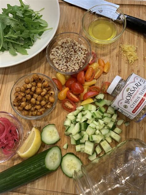 Roasted Chickpea Salad In A Jar Foodtalk