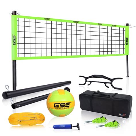 Gse Games Sports Expert Professional Portable Volleyball Complete Net