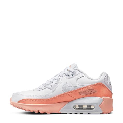 Nike Air Max 90 Ltr Gs Leren Sneakers Witrozelichtgrijs Wehkamp