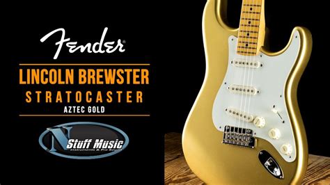 Fender Lincoln Brewster Stratocaster Signature Guitar