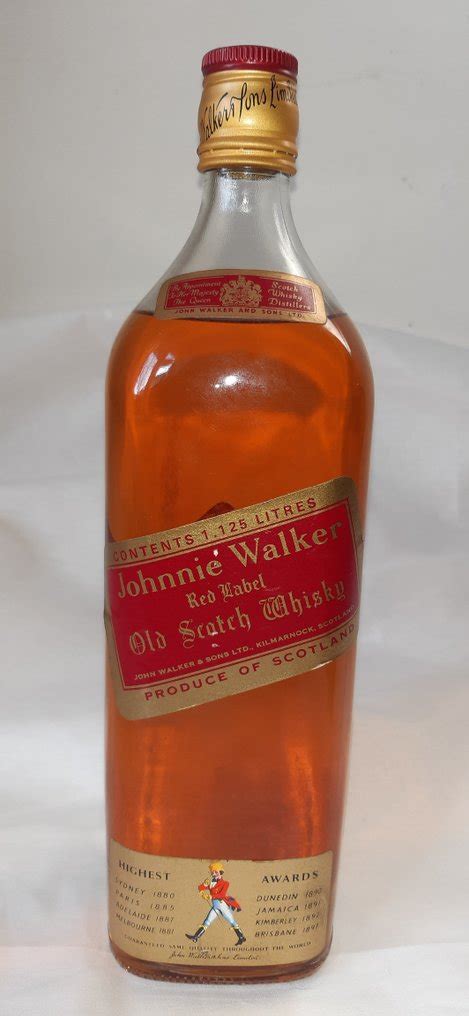 Johnnie Walker Red Label b Années 1990 1 125 L Catawiki