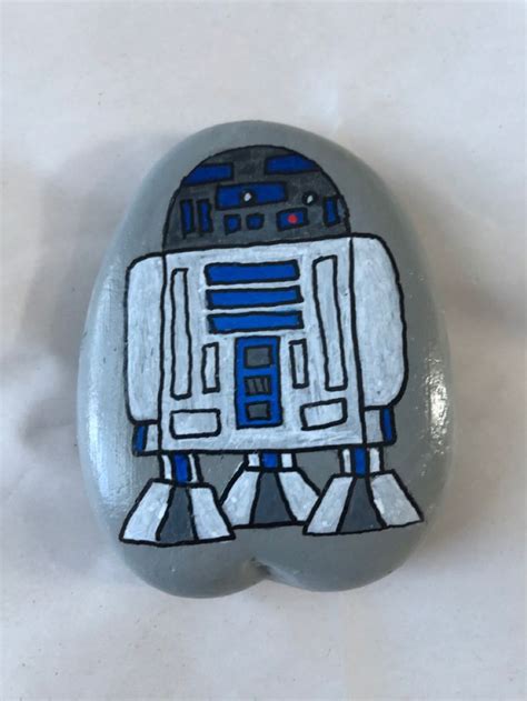 Pin By Alice Vetter On Painted Rocks Star Wars Crafts Star Wars Bb8