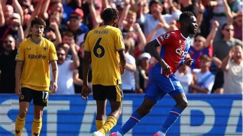 Crystal Palace 3 2 Wolverhampton Wanderers Odsonne Edouard Scores