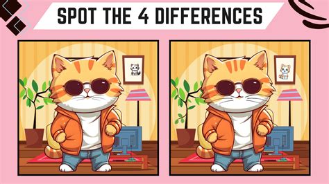 Spot The 4 Differences Only People With Extra Sharp Eyes Can Spot The