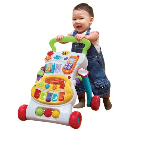 Winfun Baby Toddler Trolley Baby Walking Cart Rollover Walker