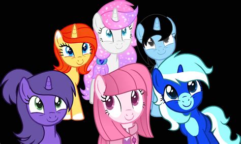 The New Mane 6 By Morteneng21 On Deviantart