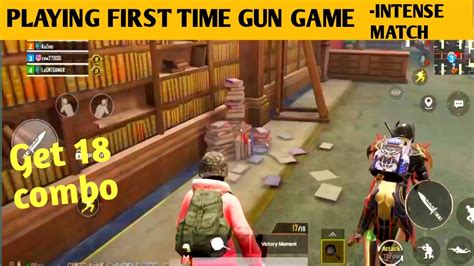 First Time Play Gun Game Intense Gamepubg Mobilegameplay By Lion