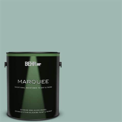 Behr Marquee Gal Ppu Opal Silk Semi Gloss Enamel Exterior