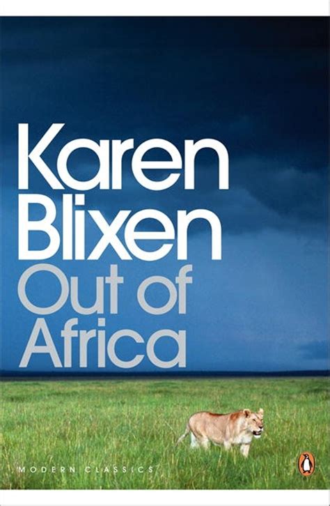 Out Of Africa By Karen Blixen Penguin Books Australia