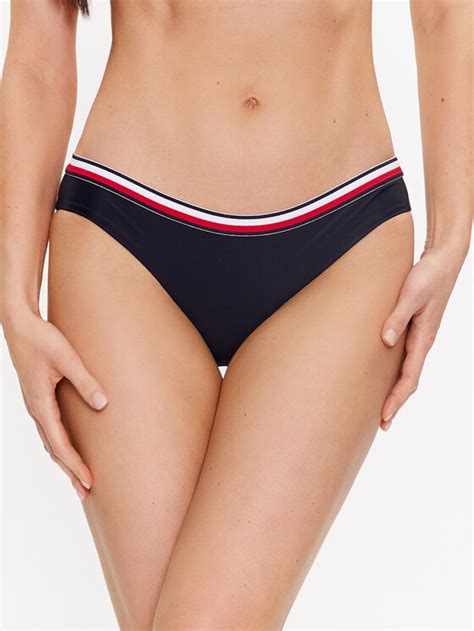 Tommy Hilfiger Bikini Pezzo Sotto UW0UW04113 Blu Scuro Modivo It