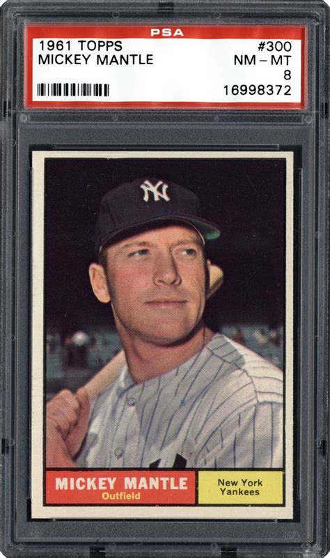 Auction Prices Realized Baseball Cards 1961 Topps Mickey Mantle