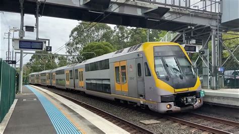 Sydney Millenniumm Set Train M 23 Casula Trains Station City Circle