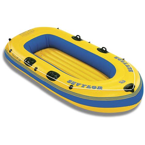 Sevylor® 4 Person Caravelle Boat Yellow 127386 Boats At Sportsman