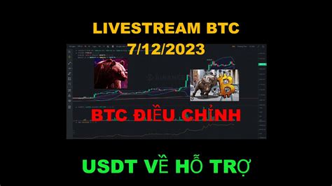 LIVESTREAM CRYPTO BITCOIN BTC HÔM NAY 7 12 2023 BTC 44K4 KHẢ NĂNG