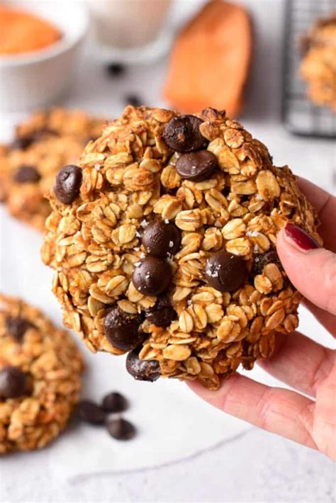 Sweet Potato Oatmeal Cookies 4 Ingredients The Conscious Plant Kitchen