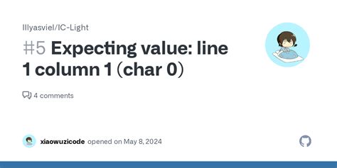 Expecting Value Line 1 Column 1 Char 0 Issue 5 Lllyasviel IC