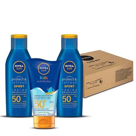 Nivea Sport Protector Solar 2 Pzas De 200 Ml Protector