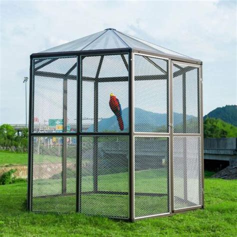 Walk-in Aluminum Bird Aviary Large Cages Reptile Parrot