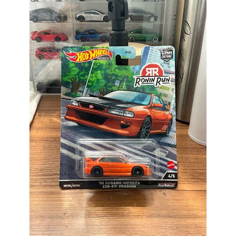 Jual Hotwheels Premium 98 Subaru Impreza 22B STi Version Car Culture