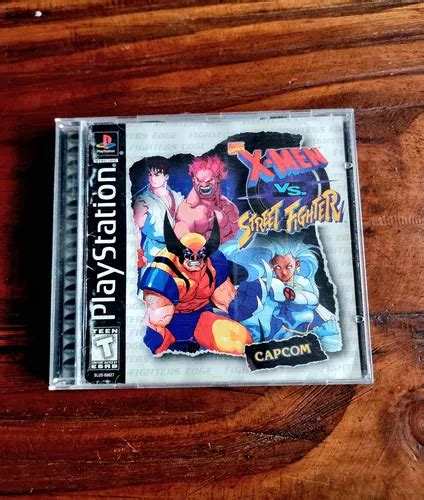 Ps1 Xmen Vs Street Fighter Play 1 Psx Cuotas sin interés