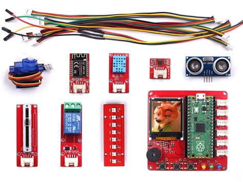 Pico Primer Kit For Raspberry Pi Makerfabs